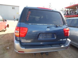 2002 Toyota Sequoia SR5 Blue 4.7L AT 4WD #Z21582